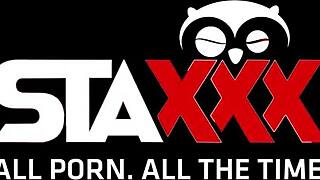 Milf Girlfriend Blows Twins in Anal Foursome with Friends