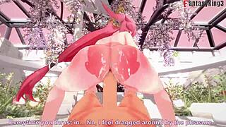 Yae Miko Fucking Naked in Genshin Impact Fantasy!