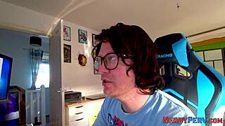 I tricked the first time newbie to suck my dick