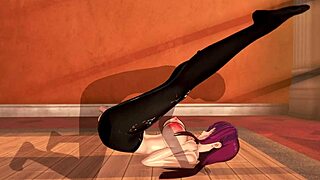 Horny to death: Big tits and ass in 3D hentai cartoon