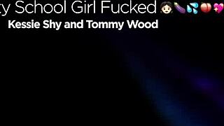 Tommy Wood in intense scene with hottie Kessie