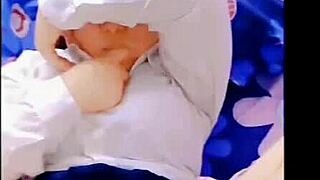 fucking my student girlfriend who turned out innocent and horny, bareback after school.