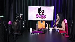 Ramona Attempts Blowjob On Giant Toy Dick!