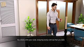 Nursing back to pleasure in hentai game