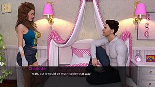 Nursing back to pleasure in hentai game