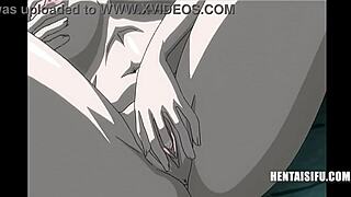 Busty sex addict discovers legendary dick from ancestral tales in hentai.