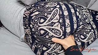 Blind step-mom mistakes me for husband in tight encounter