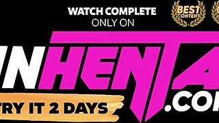 Busty Step Sister Fucks Step Brother with Intense Creampie - Hentai Subtitled