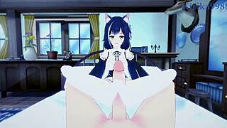 Karyl and Arisa engage in intense sex in Princess Connect Re Dive POV hentai