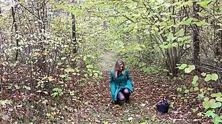 bree haze from thelifeerotic masturbates in the forest