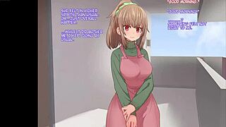 Hypnotized new wife Manaka-san gets blowjob and doggystyle creampie in anime hentai