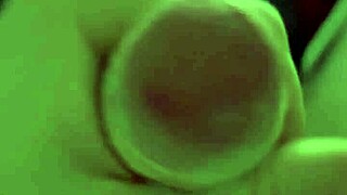 Sneaking a jerk under shorts!