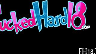 Hot 18-year-old girl gets drilled hard by older man. Young body takes rough pounding in wild session.