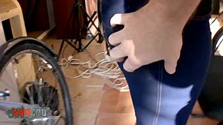 Chubby Spanish teen 18+ in stockings gets pounded hard