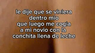 Latina Beauty Cheats at Costume Party with Hot Pussy Play