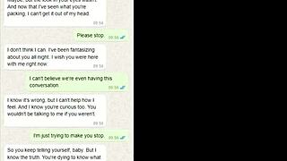 Old and young in a taboo WhatsApp cock accident