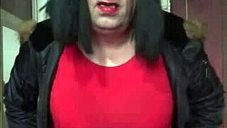 Part 1 My Old Red And Black Masturbation Machine Part 1