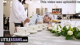 Japanese Tea Ceremony Turns into Muff Diving