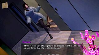 Exploring Academy 205 in anime hentai game world