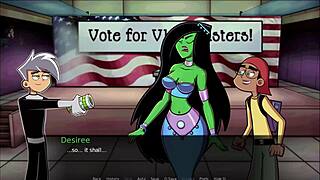 Danny Phantom Amity Handjob Facial