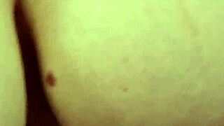 I watch wacky honey get facial and swallow love juice in blowbang