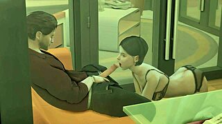 Boss and employee’s passionate affair in a 3D animated hentai film