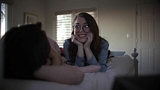 sabina rouge and madi meadows explore lesbian desires in nature.