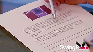 Amateur couples get nervous after swinging? Watch the full movie!