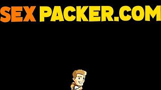 Fit Brunette Babe Sucks Big Cock Before Intense Anal Pounding Workout