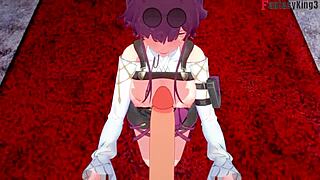 Kafka POV demo in Honkai Star Rail fantasy hentai