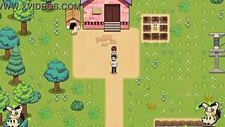 Hentai game village rhapsody part 9 I fuck redhead and bitch