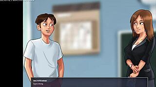 Busty teacher banged hard in classroom