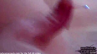 I'm a hot girl squirting into a cup for the first time