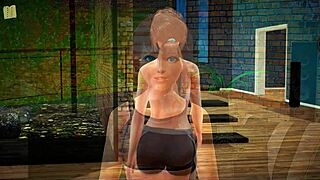 Blonde character in my new family game part 498