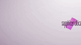 Sensual lesbian fingering pussy on balcony by sapphix