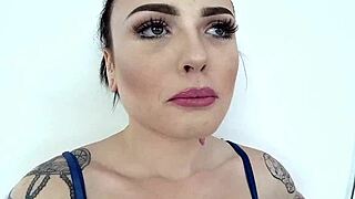 Chloe Carter Swallows Huge Cock POV Deepthroat
