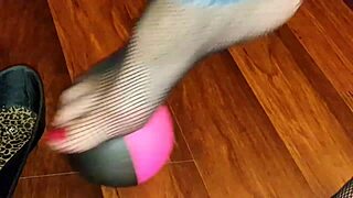 Intimate webcam session with milf