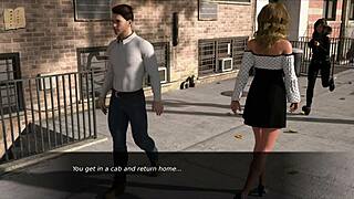 Curvy teen in sexy outfit plays game