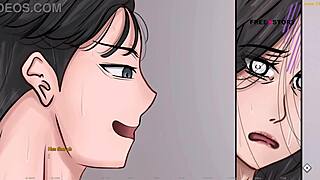 Alpha Male Sex Scene 1 - Him Fucking Mrs Han From Behind And Cummed Inside Her Pussy