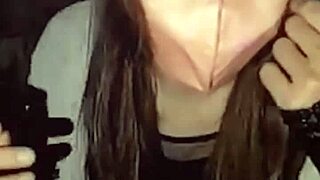 Exhibitionist Pervert Crossdressing Boy Exposing Ass In Shade