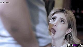 Hot Pussy Spreadeagle Romped Hard on Couch