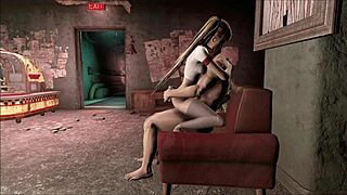 Marie Rose's Anal Sex In Fallout 4 Public Setting