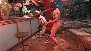 Marie Rose's Anal Sex In Fallout 4 Public Setting