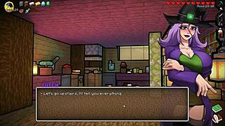 I play hornycraft parody, testing potion for giant cock