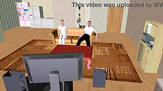 Yuna-Sensei's Home Visit In Anime Style