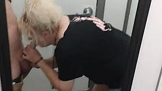 shellyseth and smarien75 in walmart dressing room fuck