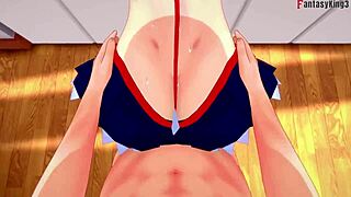 Ryuko Matoi gets fucked hard in POV Kill la Kill fantasy.