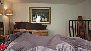 Blonde Babe Madison McQueen Starts Her Day With A DOUBLE BLOWJOB In Homemade Threesome