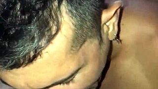 melanina meets the pizza delivery guy