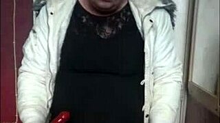 Shy crossdresser loves ass to mouth